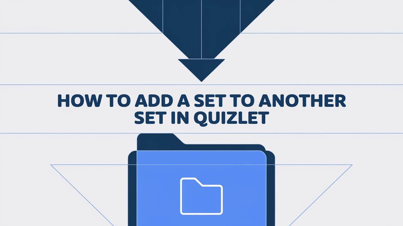 How To Add A Set To Another Set In Quizlet